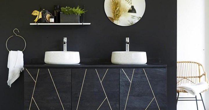 Siete muebles de baño de la firma Tikamoon