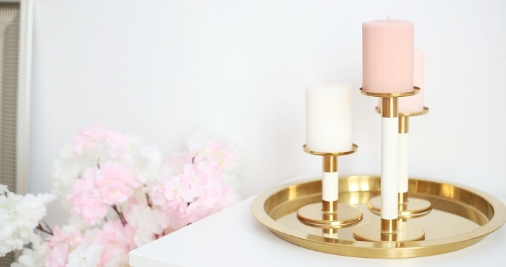 Siete ideas de inspiración para decorar con velas