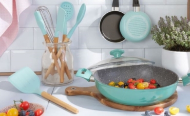 Colección de artículos de cocina de diseño vintage de Lidl
