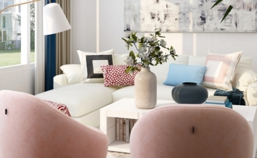 6 ventajas de la decoración con muebles de color claro
