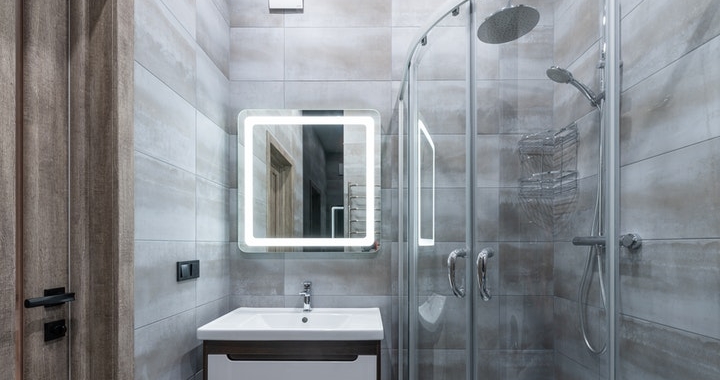 Selección de muebles de lavabo para baños pequeños